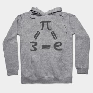 Fundamental Theorem of Math Physics and Engineering, Pi = e = 3 Hoodie